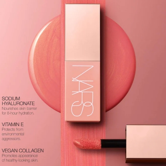 NIB NARS Afterglow Liquid Blush - Secret Lover - Picture 2 of 8